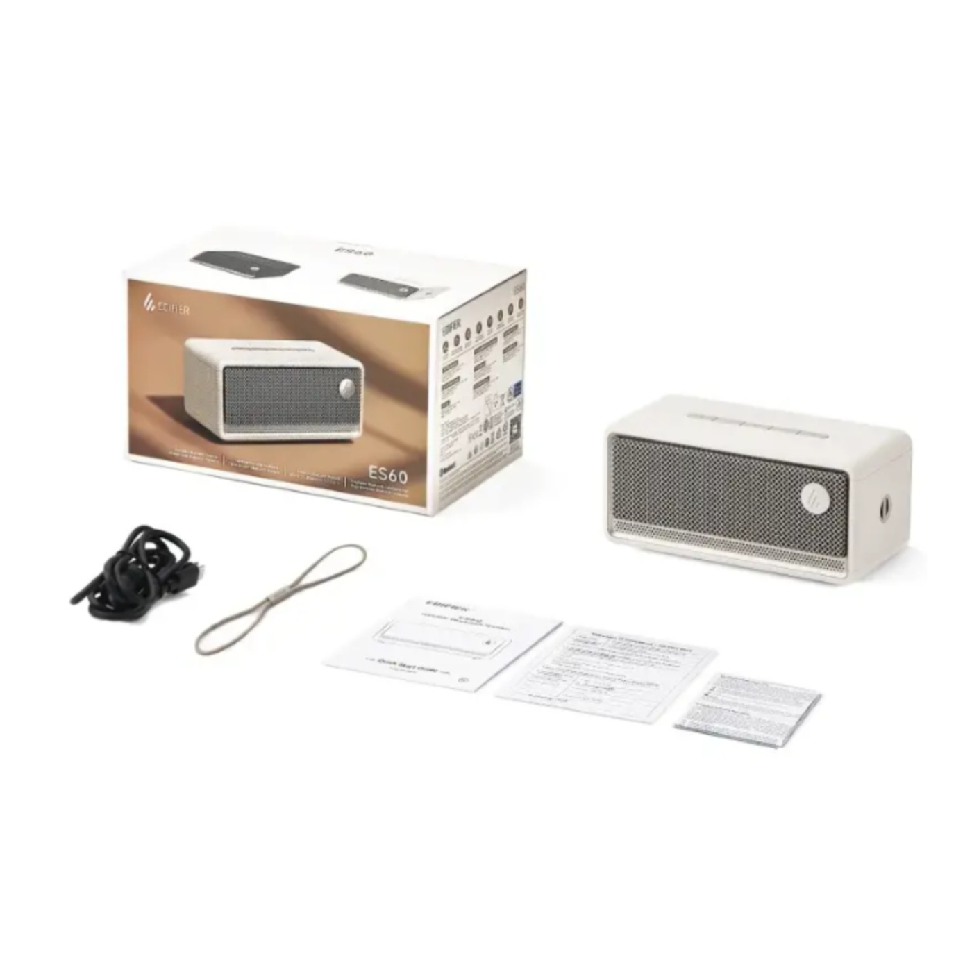 Parlante Portátil Edifier ES 60 Marfil bluetooth Parlante Portátil Edifier ES 60 Marfil bluetooth