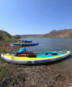 Tabla Stand Up Paddle Inflable Board 3.35m Negra+Remo+Mochil