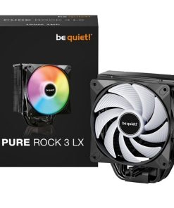 Copia - Air Cooler Gamer be quiet! Pure Rock Slim 3 Negro - Compacto, silencioso e intuitivo