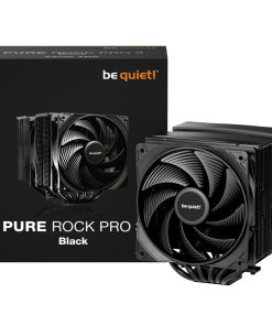 Copia - Air Cooler Gamer be quiet! Pure Rock Slim 3 Negro - Compacto, silencioso e intuitivo