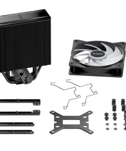 Copia - Air Cooler Gamer be quiet! Pure Rock Slim 3 Negro - Compacto, silencioso e intuitivo