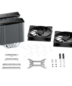Copia - Air Cooler Gamer be quiet! Pure Rock Slim 3 Negro - Compacto, silencioso e intuitivo