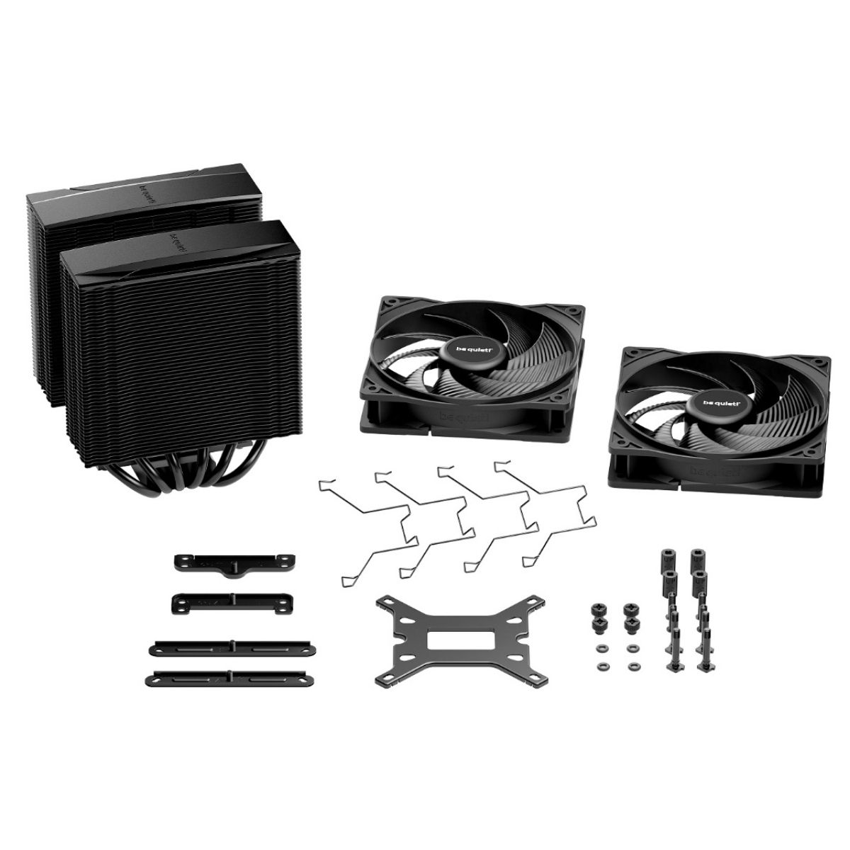 Copia - Air Cooler Gamer be quiet! Pure Rock Slim 3 Negro - Compacto, silencioso e intuitivo