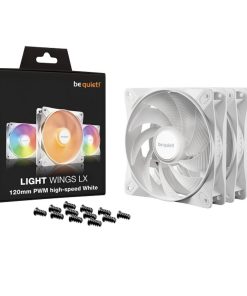 Copia - Fan Gamer be quiet! Light Wings LX 120mm PWM HS - Gran rendimiento e iluminación RGB