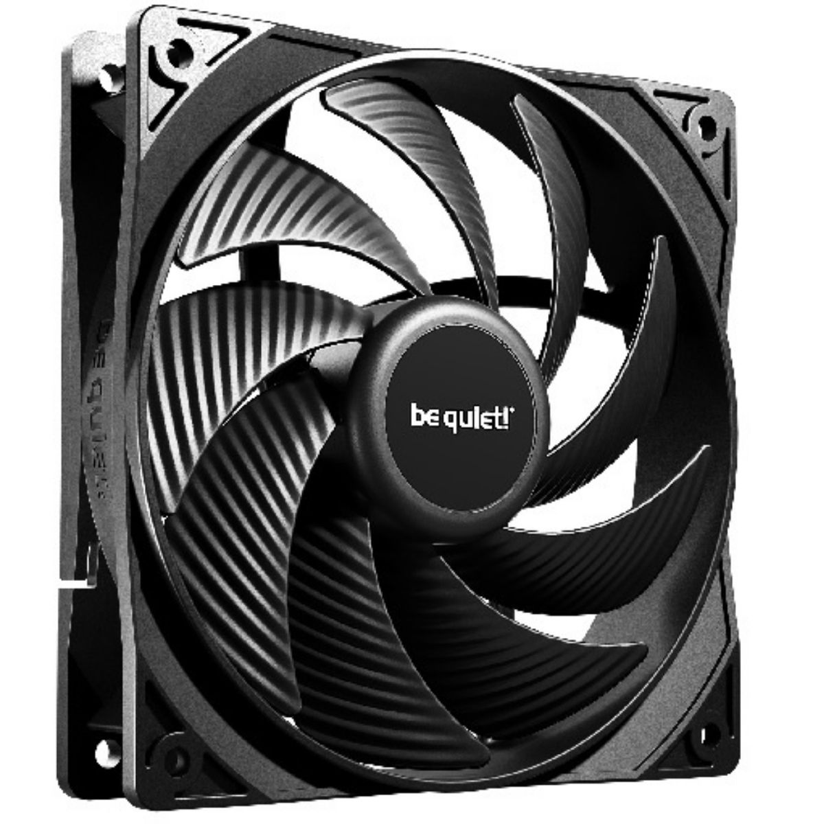 Copia - Fan Gamer be quiet! Pure Wings 3 120mm PWM HS Negro - Eficaz, Progresivo, Silencioso