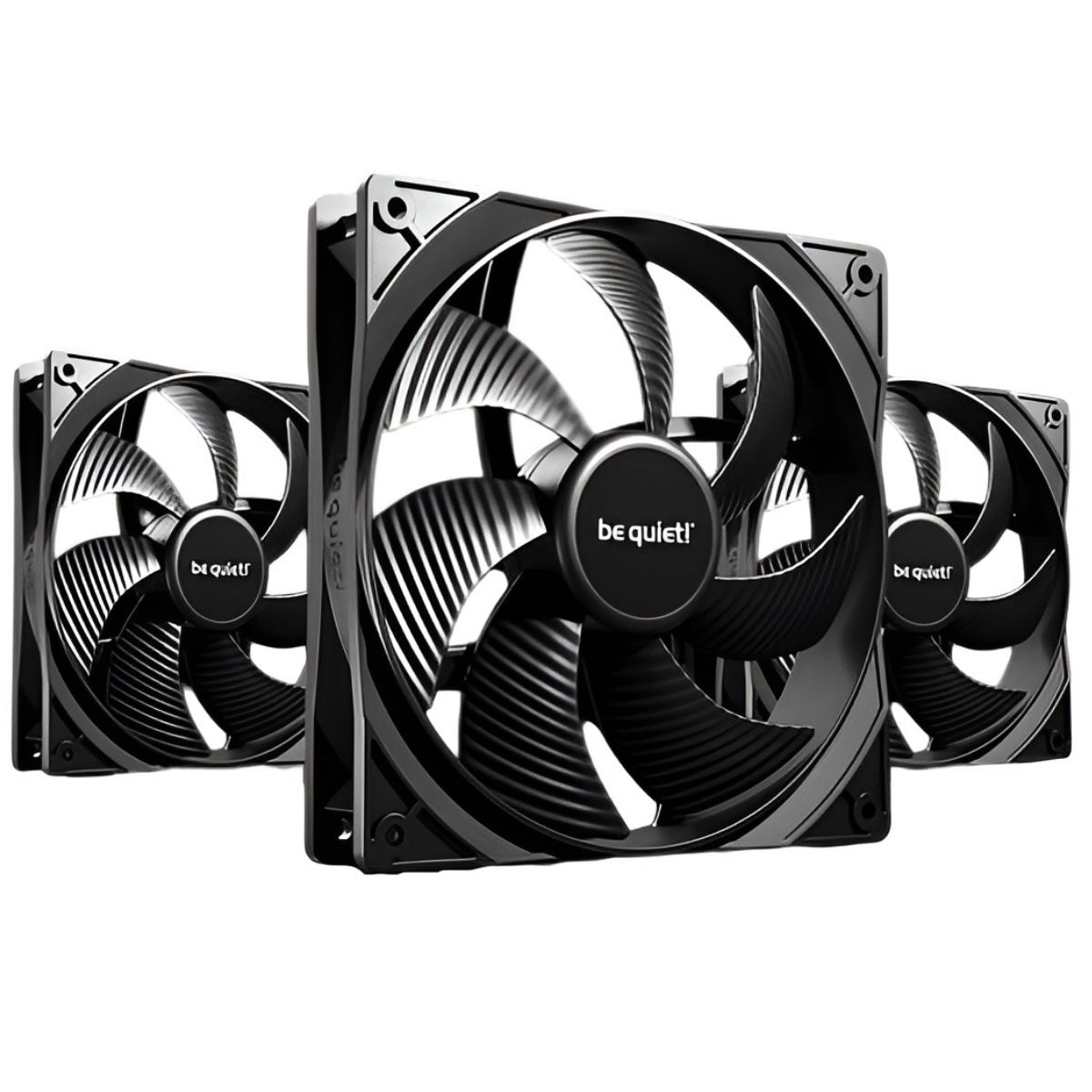 Copia - Fan Gamer be quiet! Pure Wings 3 120mm PWM HS Negro - Eficaz, Progresivo, Silencioso