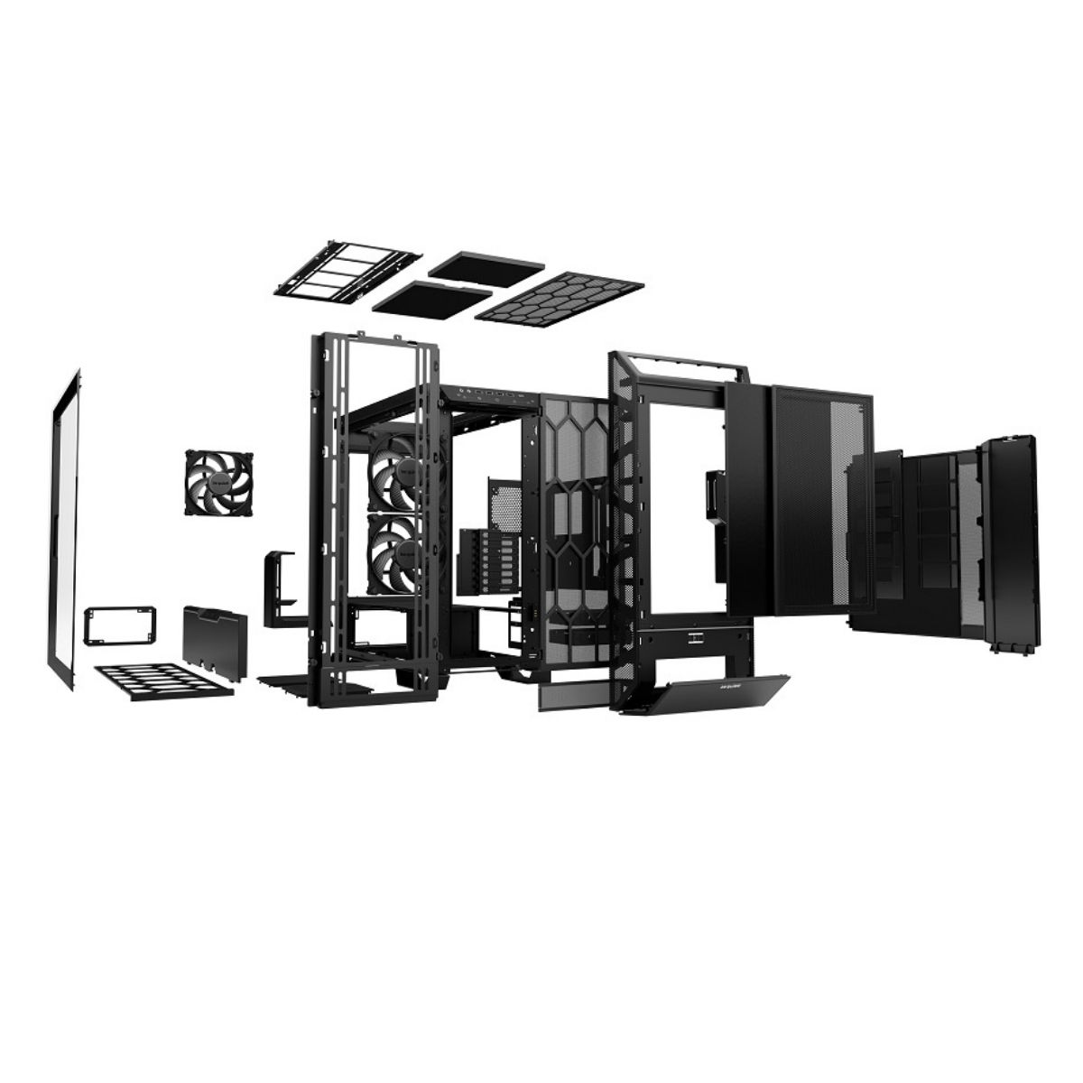 Copia - Gabinete Gamer be quiet! Dark Base Pro 701 Blanco - Máximo flujo de aire y practicidad