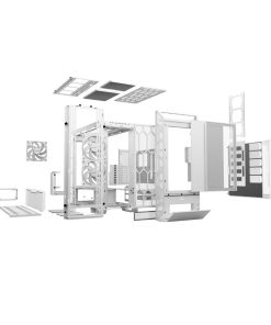 Copia - Gabinete Gamer be quiet! Dark Base Pro 701 Blanco - Máximo flujo de aire y practicidad