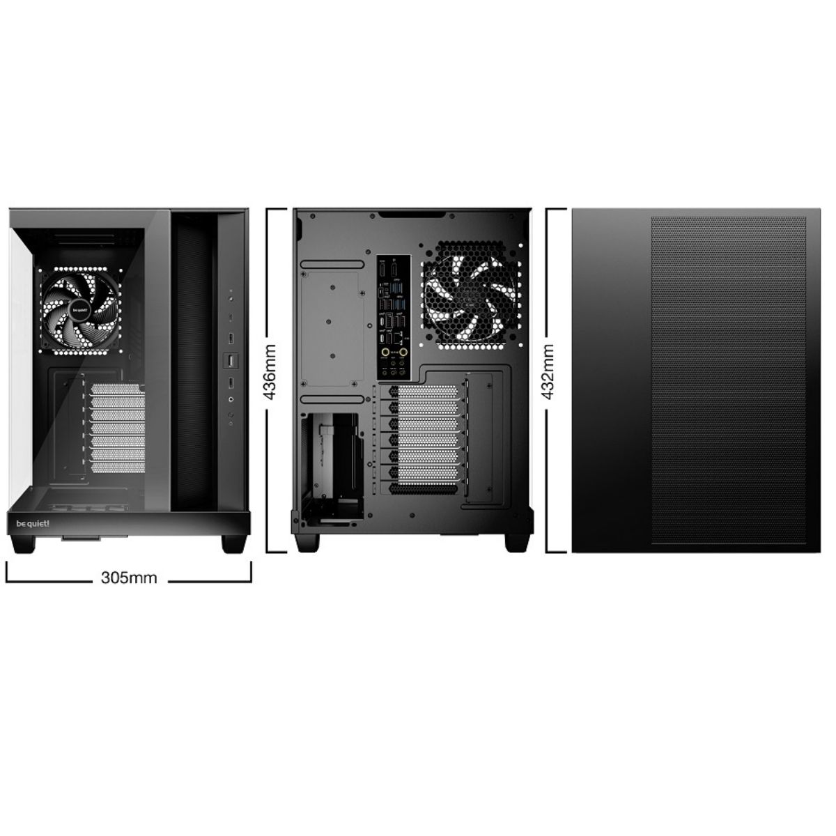 Copia - Gabinete Gamer be quiet! Light Base 500 - Rendimiento y estética