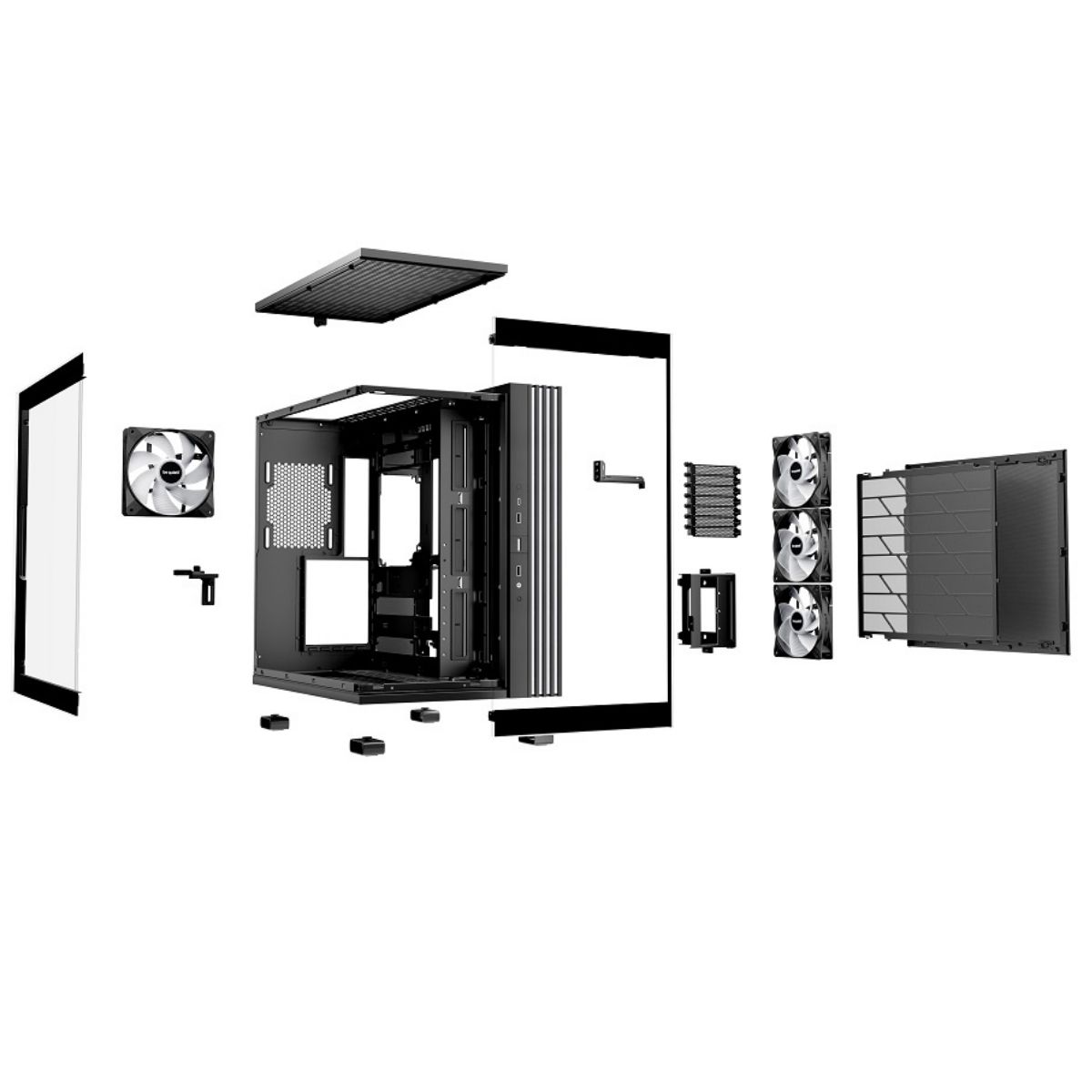 Copia - Gabinete Gamer be quiet! Light Base 500 - Rendimiento y estética