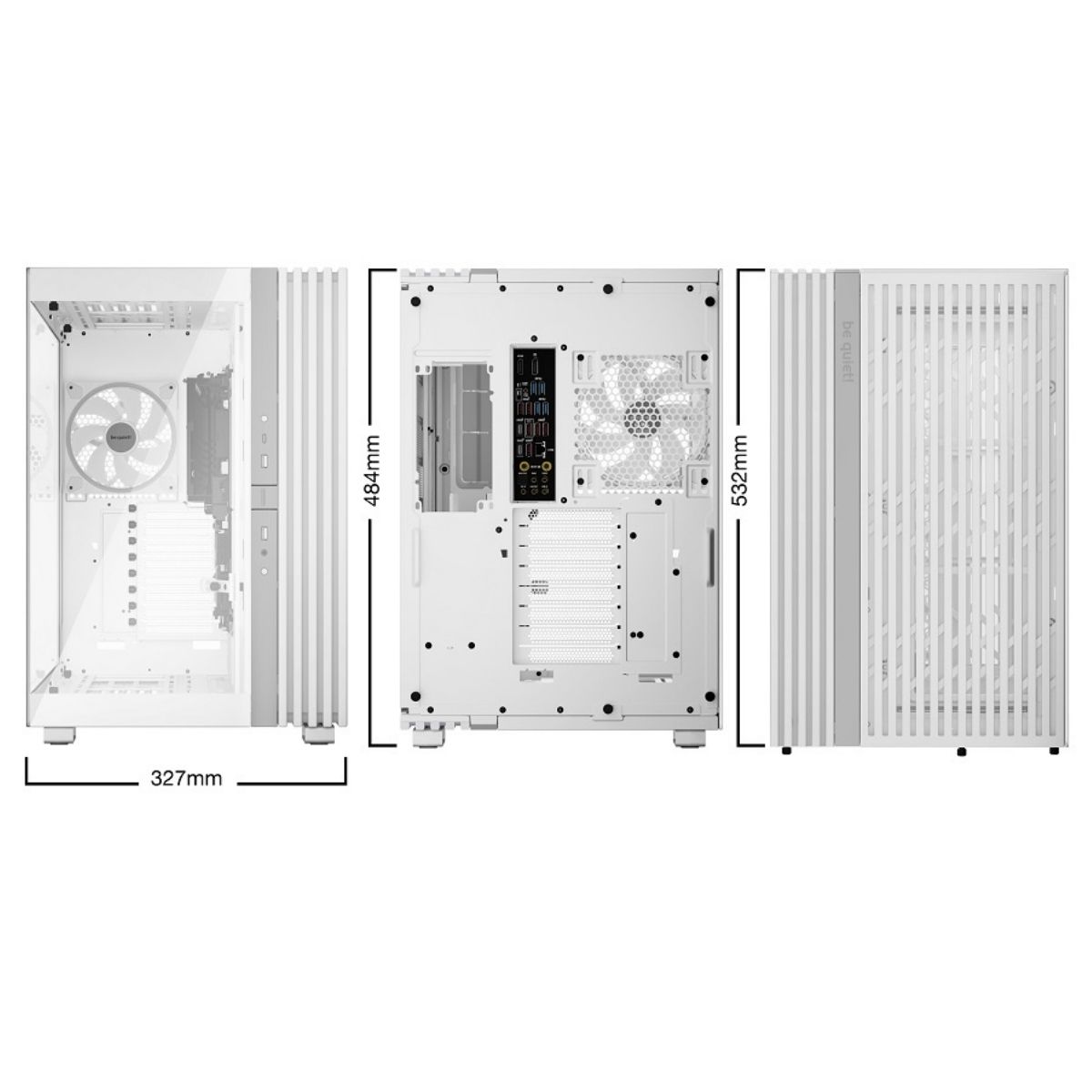 Copia - Gabinete Gamer be quiet! Light Base 500 - Rendimiento y estética