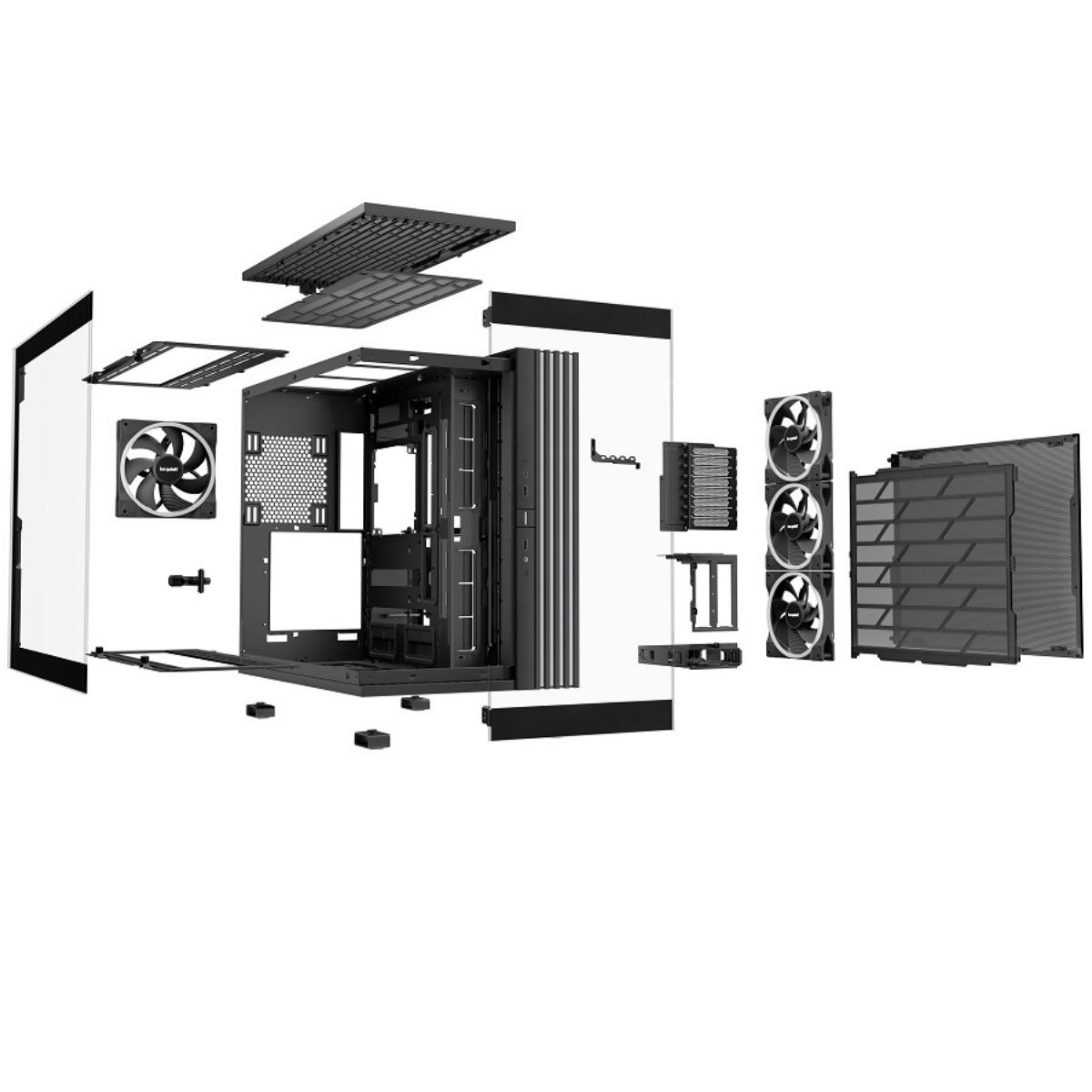 Copia - Gabinete Gamer be quiet! Light Base 500 - Rendimiento y estética