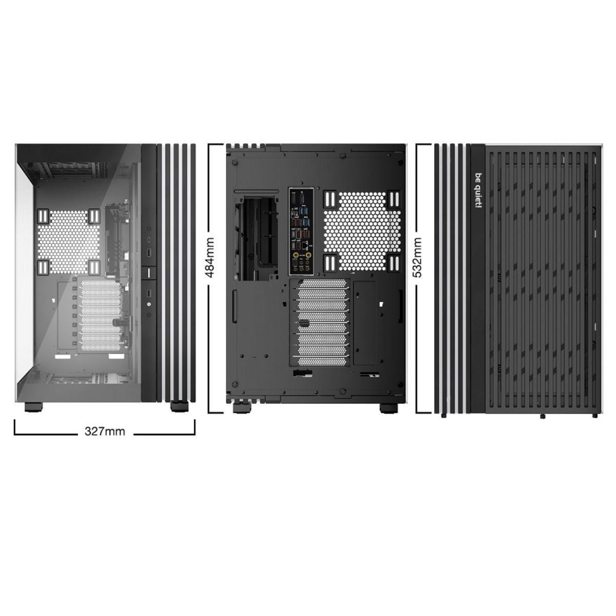 Copia - Gabinete Gamer be quiet! Light Base 500 - Rendimiento y estética