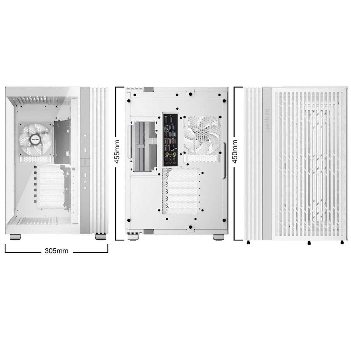 Copia - Gabinete Gamer be quiet! Light Base 500 - Rendimiento y estética