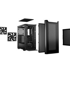 Copia - Gabinete Gamer be quiet! Pure Base 501 - Cómodamente compacto