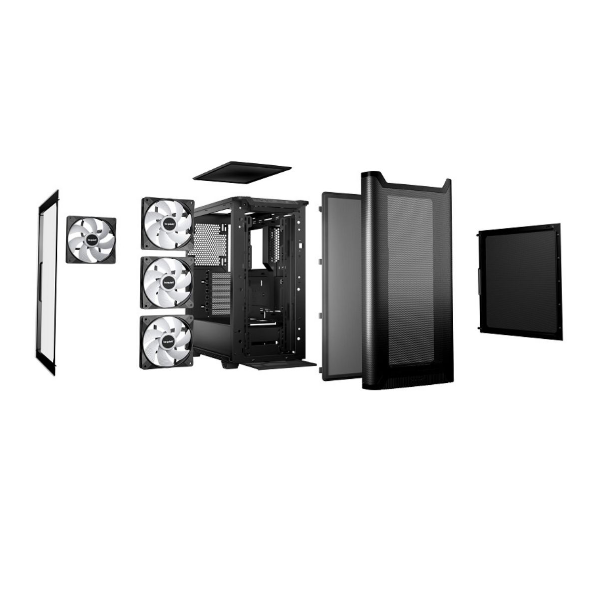 Copia - Gabinete Gamer be quiet! Pure Base 501 - Cómodamente compacto
