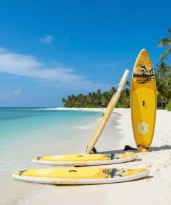 Copia - Tabla De Surf Stand Up Paddle Inflable Gq Sw 3.35mts + Acc Celeste