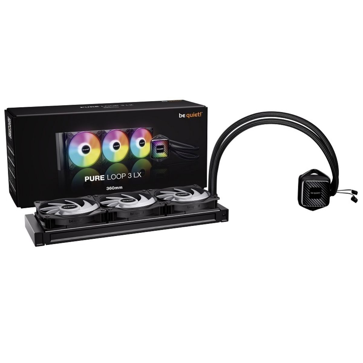 Copia - Water Cooler Gamer be quiet! Light Loop 240mm - Máximo rendimiento e iluminación