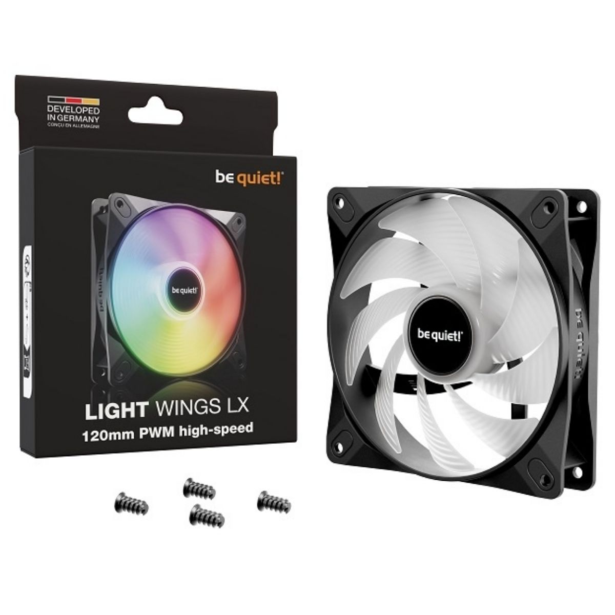 Fan Gamer be quiet! Light Wings LX 120mm PWM HS RGB