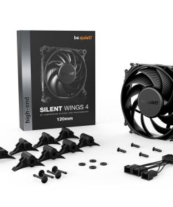 Fan Gamer be quiet! Silent Wings 4 120mm Negro - Silencioso