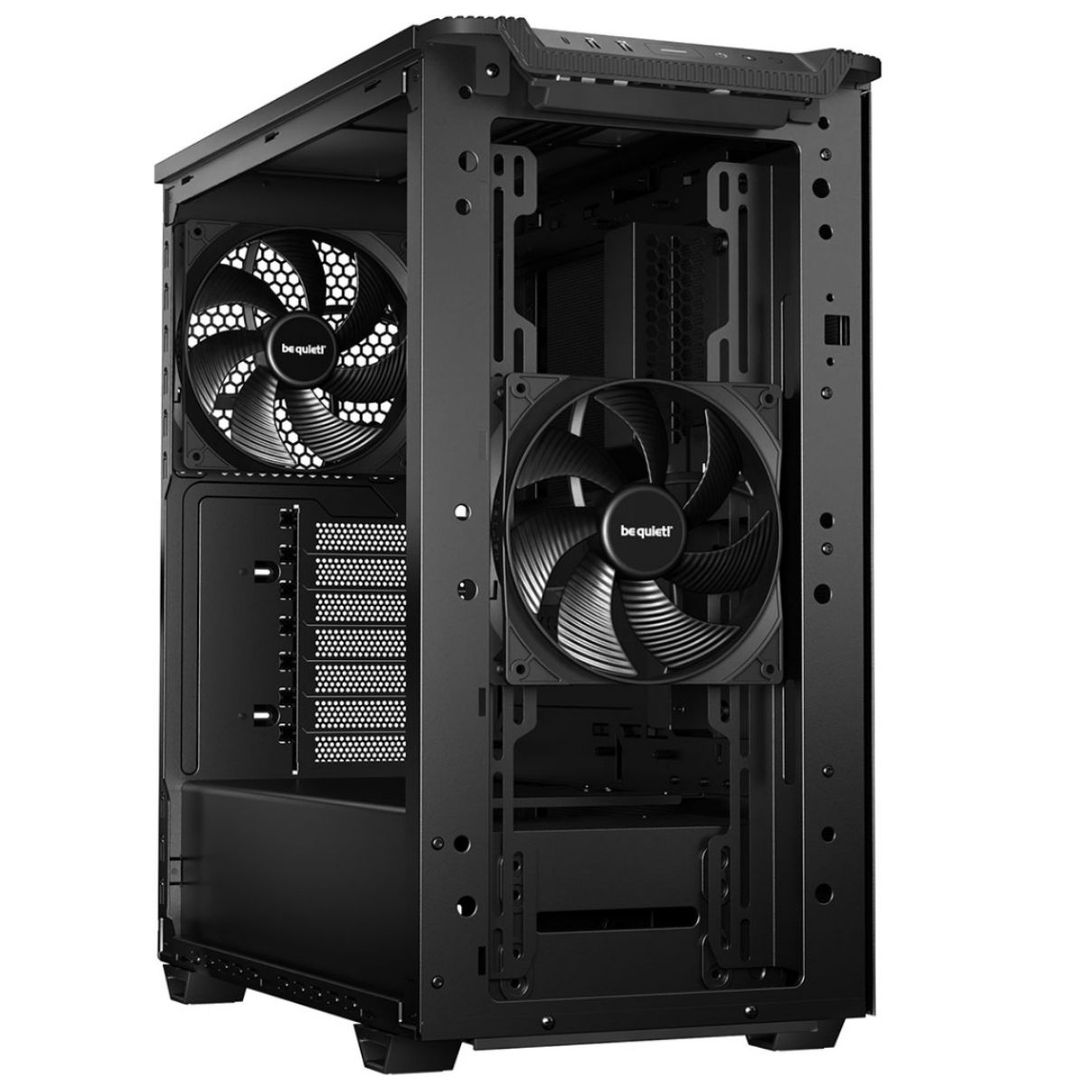 Gabinete Gamer be quiet! Pure Base 501 Cómodamente compacto
