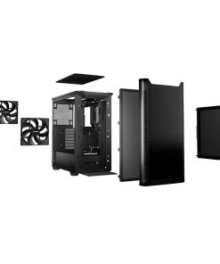 Gabinete Gamer be quiet! Pure Base 501 Cómodamente compacto
