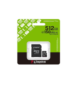 Memoria MicroSD Kingston Select Plus 512GB hasta 150 MB/s2