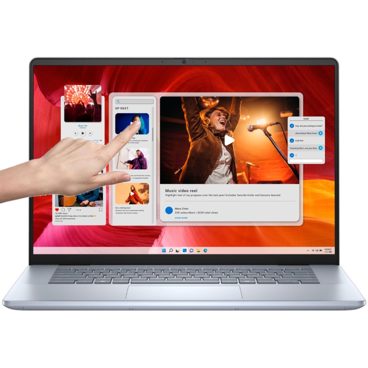 Notebook Dell Ultra 9 185H 16GB 512GB SSD 16'' FHD+ Touch Notebook Dell Ultra 9 185H 16GB 512GB SSD 16'' FHD+ Touch