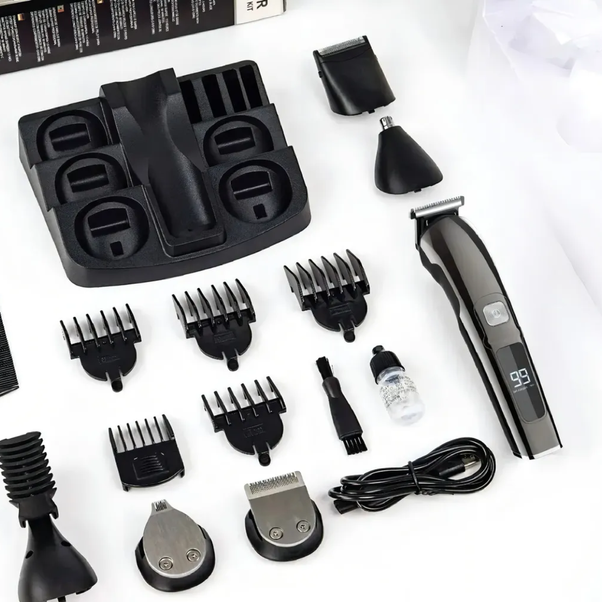 Cortadora De Barba + Nariz Westinghouse Recargable Usb Cortadora De Barba + Nariz Westinghouse Recargable Usb