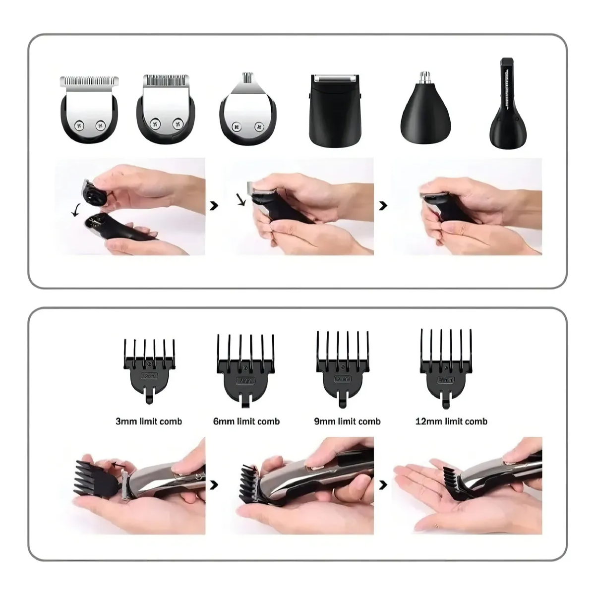 Cortadora De Barba + Nariz Westinghouse Recargable Usb Cortadora De Barba + Nariz Westinghouse Recargable Usb