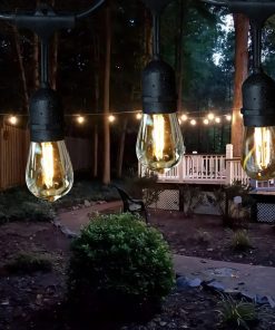 Guirnalda Guia De Luces Patio Jardín Luz Calidad Led Luces Amarillo