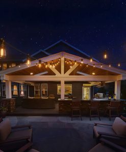 Guirnalda Guia De Luces Patio Jardín Luz Calidad Led Luces Amarillo