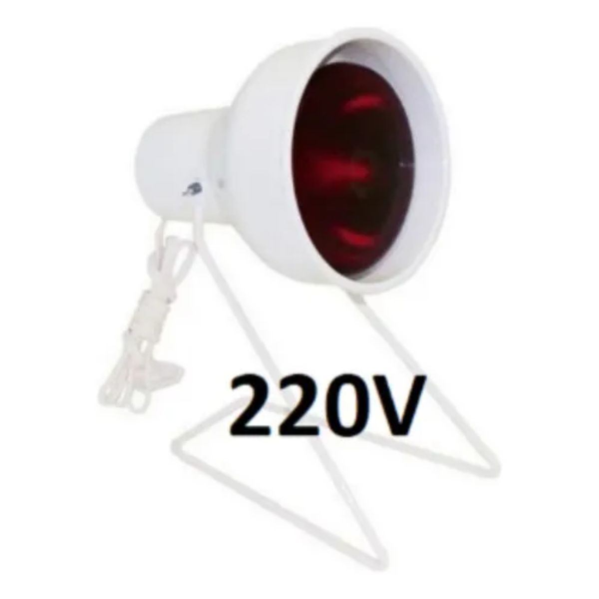 Lámpara de fisioterapia infrarroja 250 W, rosca E27 luz roja Lámpara de fisioterapia infrarroja 250 W, rosca E27 luz roja