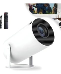 Mini Proyector Portátil Wifi Bt Control Remoto Color Blanco