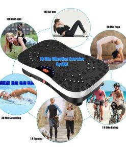 Plataforma Vibratoria 99 Niveles Control + Bandas 120 K