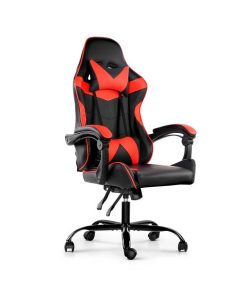 Silla Gamer Lumax Modelo Rom Super Oferta negro/rojo -Gaming