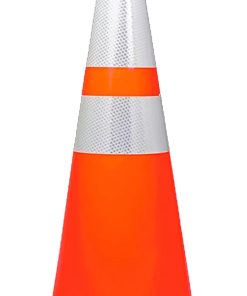 CONO FLEXIBLE 90 CM CON 1 BANDA REFLECTIVA - Seguridad Vial