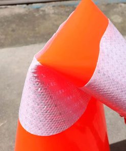 CONO FLEXIBLE 90 CM CON 1 BANDA REFLECTIVA - Seguridad Vial