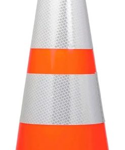 CONO FLEXIBLE 90 CM CON 1 BANDA REFLECTIVA - Seguridad Vial