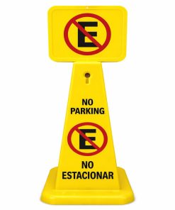 Cartel Cono Cuadrado ''No Estacionar