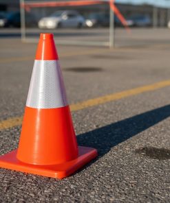 Cono Reflectivo Vial Semi Flexible 30cm - Seguridad Vial