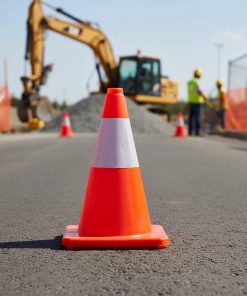 Cono Reflectivo Vial Semi Flexible 30cm - Seguridad Vial