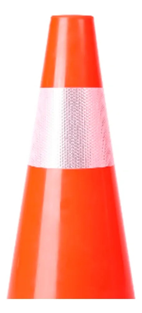 Cono Reflectivo Vial Semi Flexible 30cm - Seguridad Vial Cono Reflectivo Vial Semi Flexible 30cm - Seguridad Vial