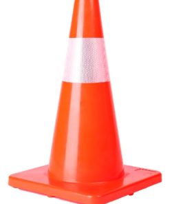 Cono Reflectivo Vial Semi Flexible 30cm - Seguridad Vial