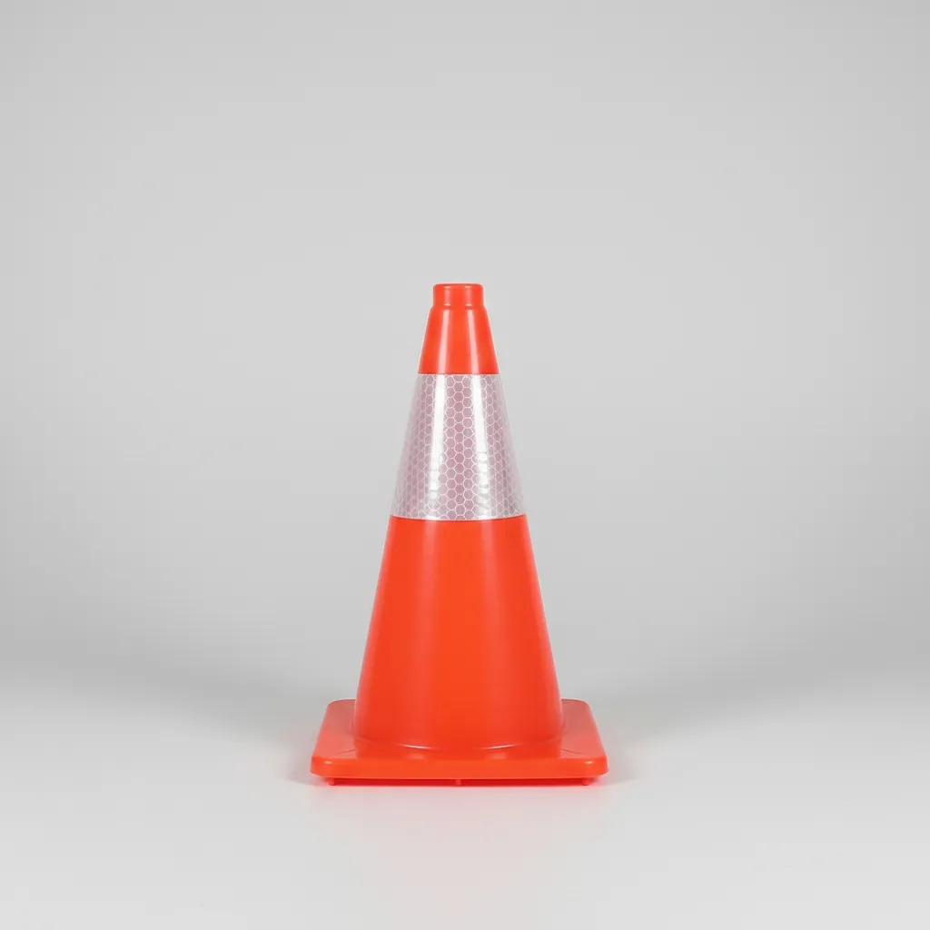 Cono Reflectivo Vial Semi Flexible 30cm - Seguridad Vial Cono Reflectivo Vial Semi Flexible 30cm - Seguridad Vial