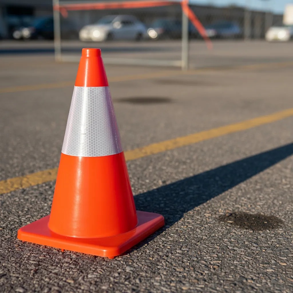 Cono Reflectivo Vial flexible 45cm Cono Reflectivo Vial flexible 45cm