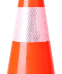 Cono Reflectivo Vial flexible 45cm