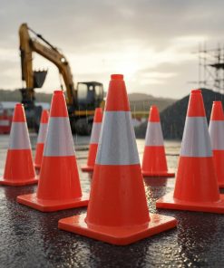 Cono Reflectivo Vial flexible 45cm