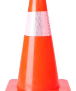 Cono Reflectivo Vial flexible 45cm