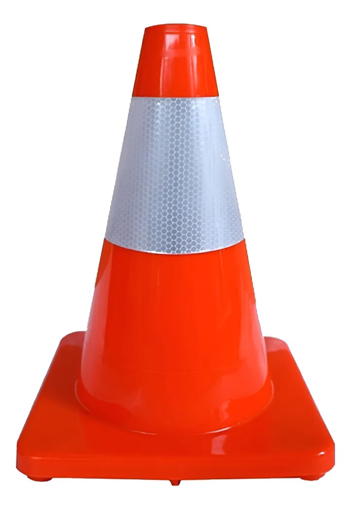 Cono Reflectivo Vial flexible 45cm Cono Reflectivo Vial flexible 45cm